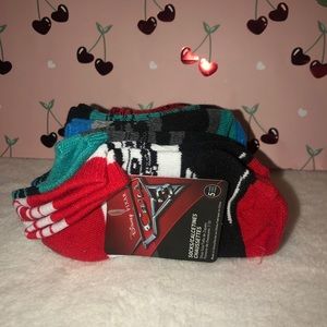 1pk of socks Cars 3 Lightning McQueen Ankle Socks